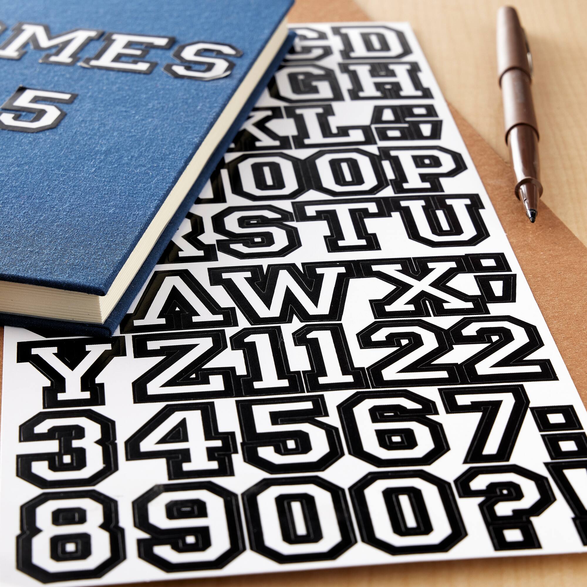 12 Packs: 244 ct. (2928 total) Letterman Alphabet Stickers by Recollections™